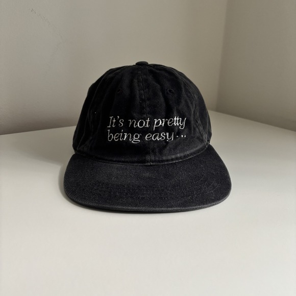 Headmaster Hat Cap Snap Back Embroidered Slogan It's Not Pretty Being Easy - Picture 2 of 8
